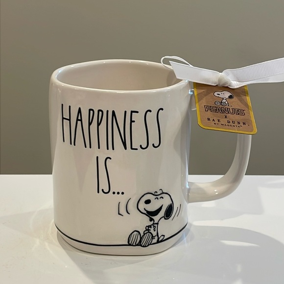 Rae Dunn | Dining | Nwt Rae Dunn X Peanuts Snoopy Woodstock Happiness ...